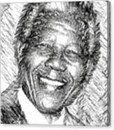 Nelson Mandela Canvas Print