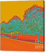 Neon Trees In The Fall Canvas Print