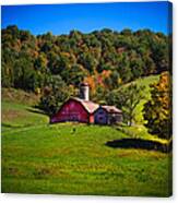 Nestled In The Hills Of West Virginia Canvas Print