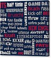 New England Patriots Canvas Print