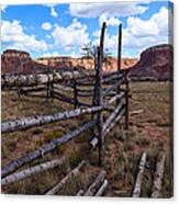 New Mexico Corral Canvas Print