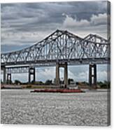 New Orleans Crescent City Connection Bridge Canvas Print