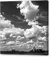 New York Harbor Sky Canvas Print