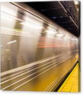 New York Metropolitan Underground Transportation Canvas Print