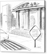 New Yorker February 8th, 1988 Canvas Print