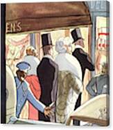 New Yorker January 14th, 1933 Canvas Print