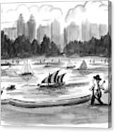 New Yorker June 8th, 1998 Canvas Print