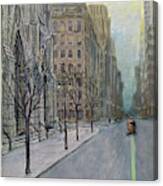 New Yorker March 16th, 1957 Canvas Print