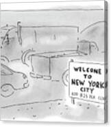 New Yorker November 1st, 1993 Canvas Print