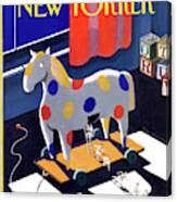 New Yorker November 25th, 1991 Canvas Print