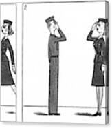 New Yorker October 10th, 1942 Canvas Print