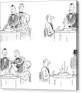 New Yorker October 19th, 1987 Canvas Print