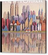 Twin Towers Canvas Print