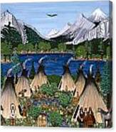 Nez Perce Wallowa Lake Canvas Print