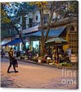 Night Crossing Hanoi Canvas Print