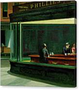 Nighthawks Canvas Print