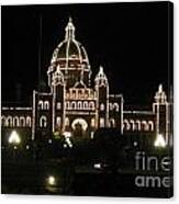 Nightly Parliament Buildings Canvas Print