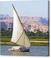 Nile River Scene Canvas Print