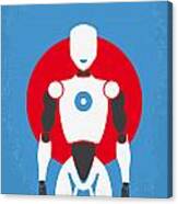 No275 My I Robot Minimal Movie Poster Canvas Print