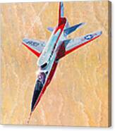 North American F-107a Ultra Sabre Canvas Print