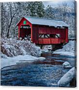 Northfield Vermont Covered Bridge Canvas Print