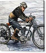 Norton Rider Canvas Print
