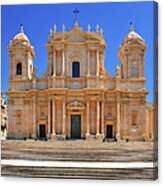 Noto Cathedral Canvas Print