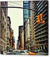 #nyc #newyorkcity #buildings #street Canvas Print