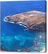 Oahu Haunama Bay Canvas Print