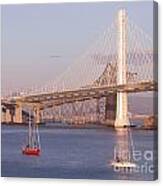 Oakland Bridge Canvas Print