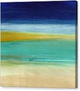 Ocean Blue 3- Art By Linda Woods Canvas Print