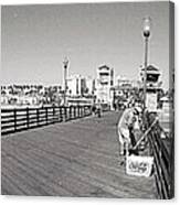 Oceanside From The Pier Canvas Print