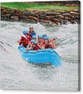 Ocoee River Rafting Canvas Print
