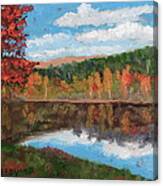 October Sky Canvas Print