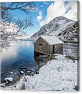 Ogwen Boat House Canvas Print