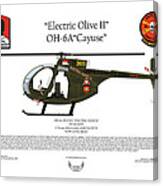 Oh-6a Electric Olive Ii Loach Canvas Print