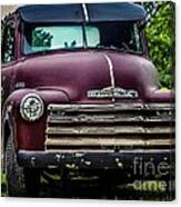 Old Beauty Chevy Truck 1950 Canvas Print