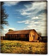 #old #building In The #countryside Canvas Print