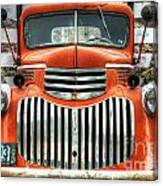 Old Delivery Truck Canvas Print