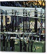 Old Dock Canvas Print