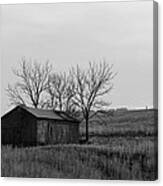 Old Farm Barn Canvas Print