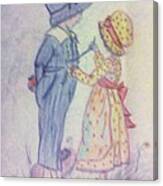 Old Fashioned Romance Canvas Print