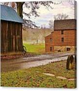 Old Grist Mill Canvas Print