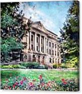 Old Guilford County Courthouse Summertime Canvas Print