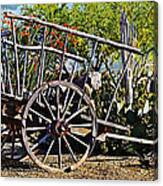 Old Hay Wagon Canvas Print