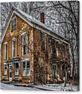 Old House On The Hill Canvas Print