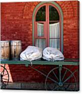 Old Mail Wagon Canvas Print