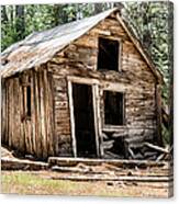 Old Miners Shack Canvas Print