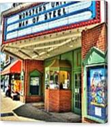 Old Movie Theater Canvas Print