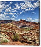 Old Paria Painted Desert Canvas Print